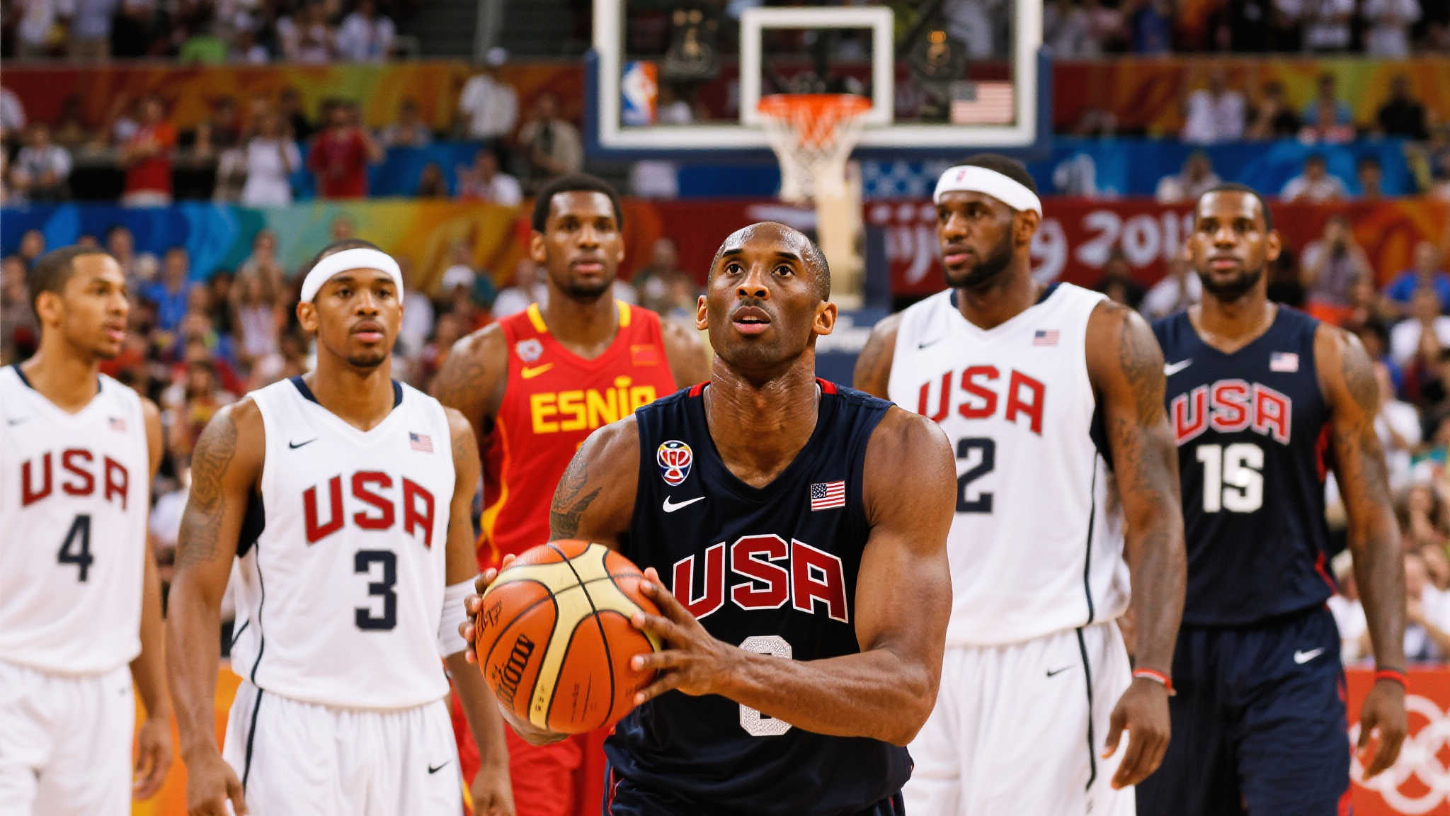 2008年北京奥运会上，美国男篮迎来了一场决定性的